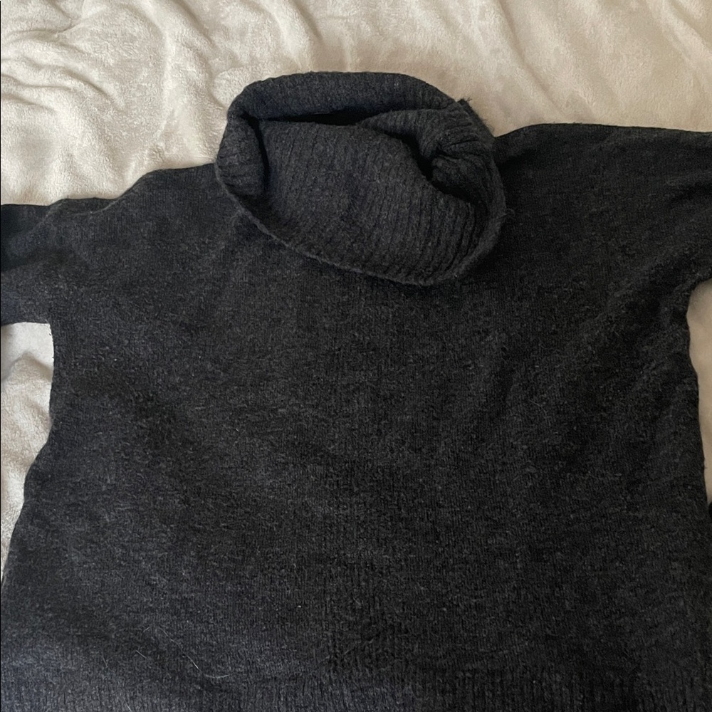 Banana Republic Black Turtleneck Sweater
